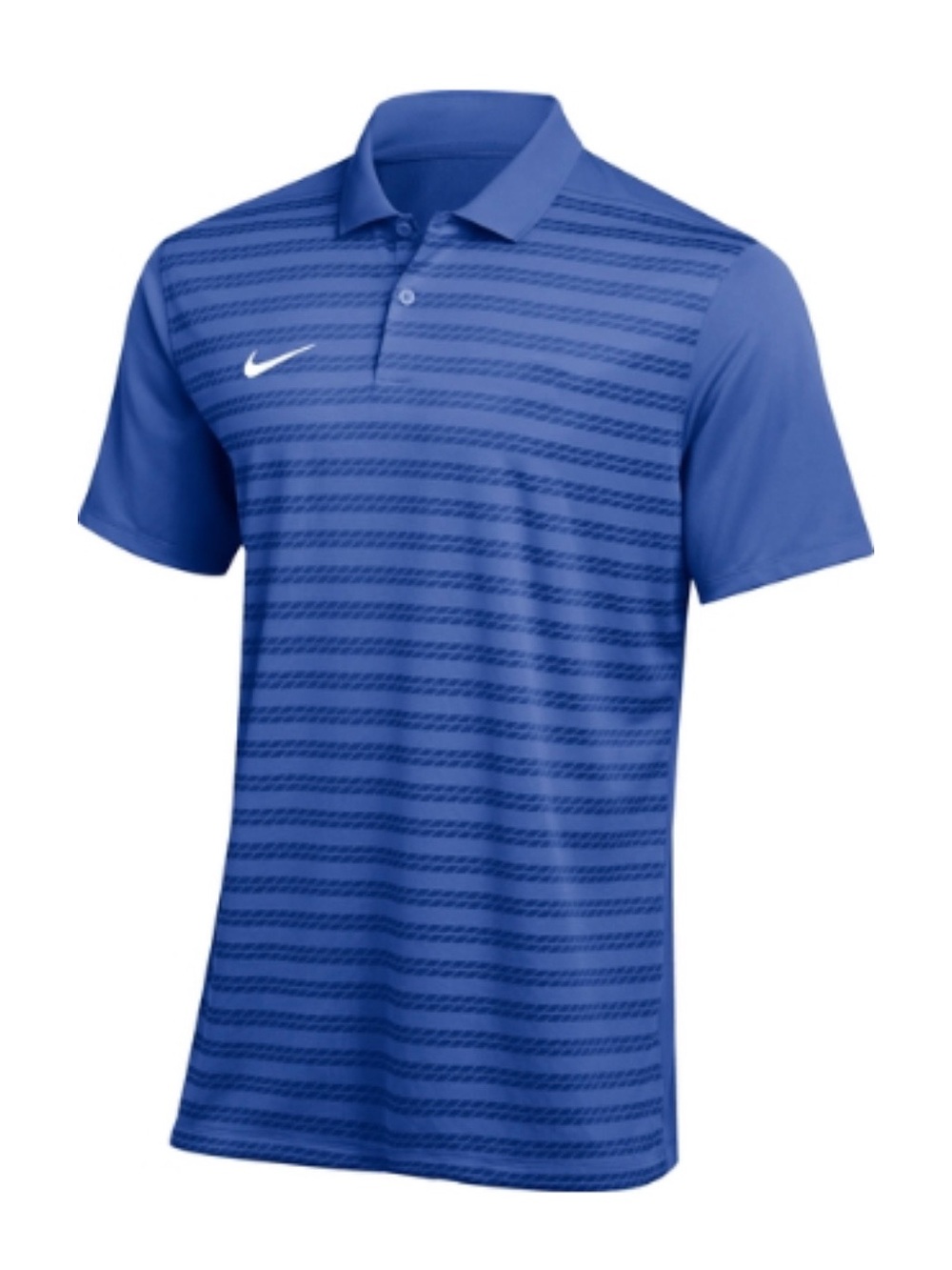 Nike Men’s Royal Blue Short-Sleeve Performance Polo Dri-Fit